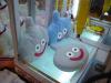 This skill crane entices players with giant pillows in the likeness of Slimes from "Dragon Warrior" games.