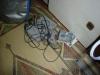 The PlayStation sat unused while we set up the Famicom.