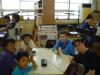 On a field trip, I went with some of my classmates to a local elementary school to converse in Japanese with fifth graders.  These kids were nice when they weren't taunting me about Randy Johnson, Ichiro, or other players that I can't like as a Yankees fan.