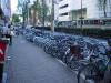 Bicycles are the preferred mode of transportation for most young people in Tokyo for day-to-day travel, considering the high traffic volume in many areas.