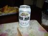 This Kirin beer can is of "Good Value and Quality" and is "Brewed for Good Times."  "Sheer refreshment!  Open up the smooth taste that goes perfectly with good times."