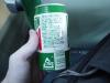 The back of a Mountain Dew can.  Yes, MD is caffeinated in Japan too.