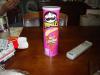 Wild Consomme Pringles are just one of a few Pringles flavors you won't find in the U.S.  Their brothers include Crispy Curry, Mild Salt, and Funky Soy Sauce.  Wild Consomme Pringles don't taste very wild, just salty.
